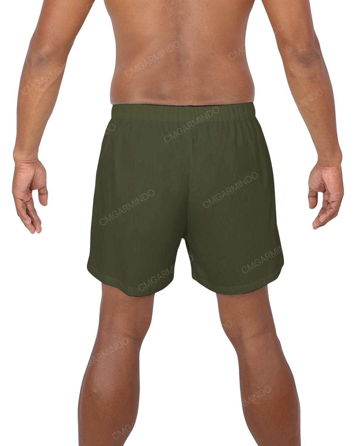Elastic Waist Boxer Shorts