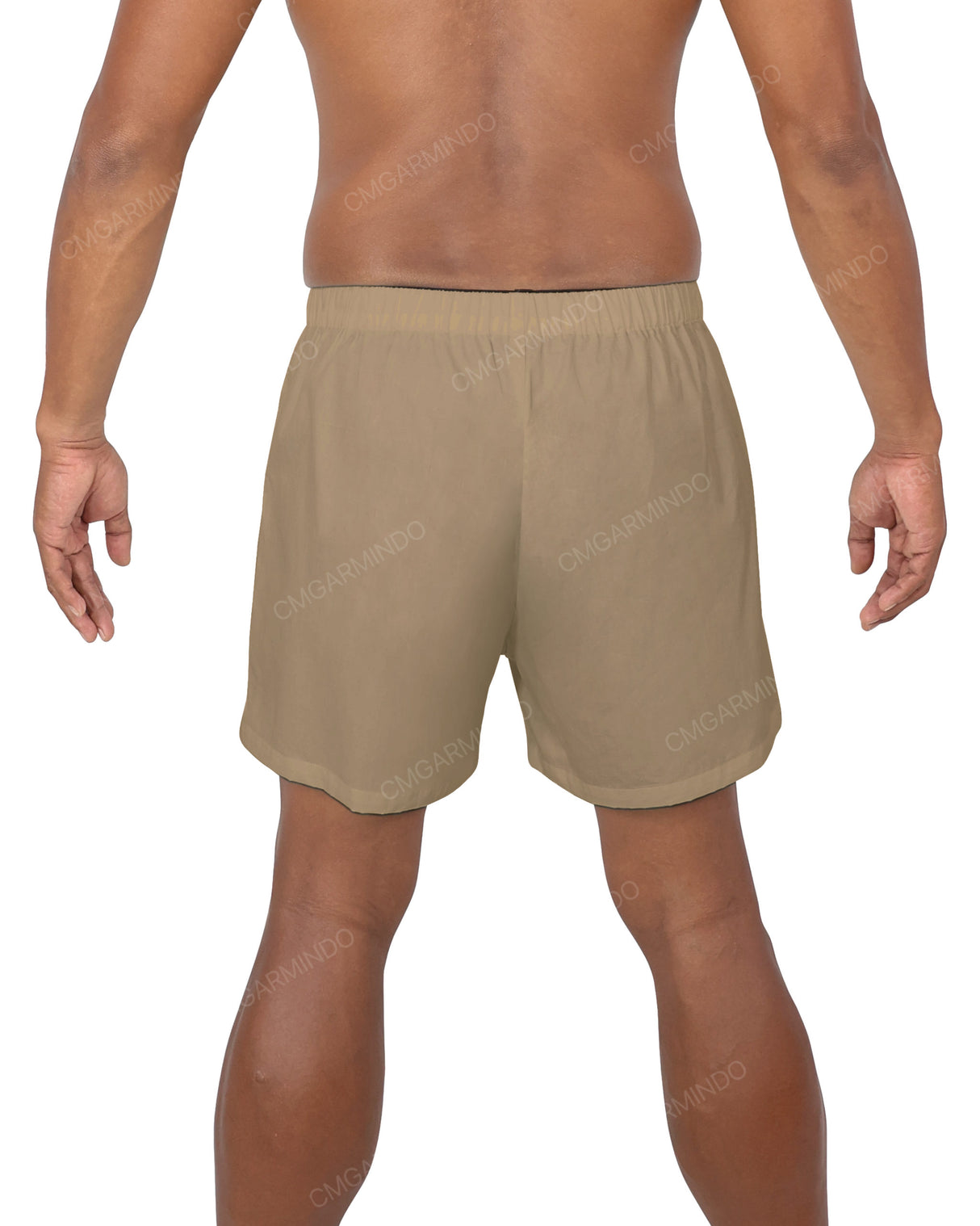 Elastic Waist Boxer Shorts