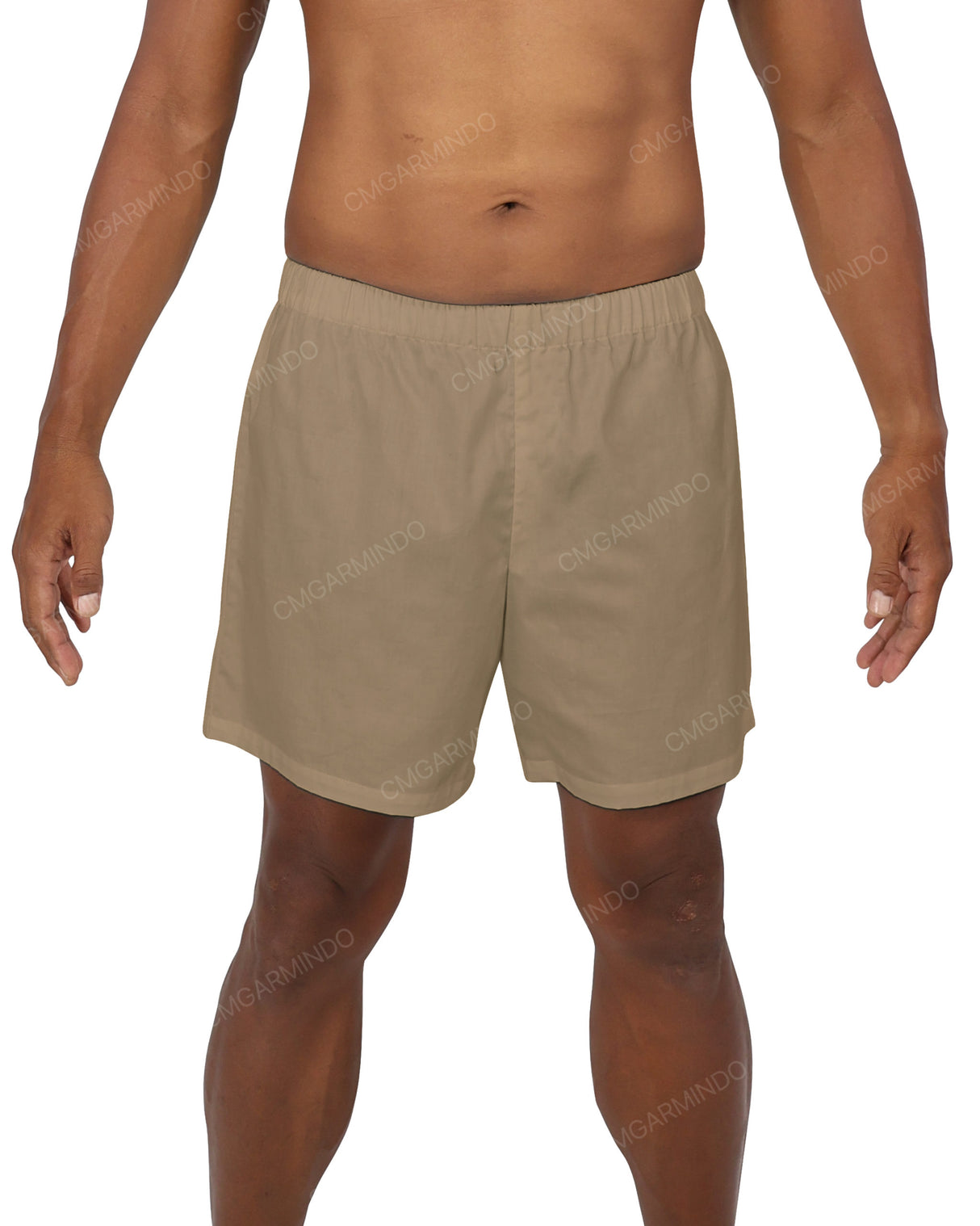 Elastic Waist Boxer Shorts