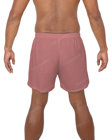 Elastic Waist Boxer Shorts