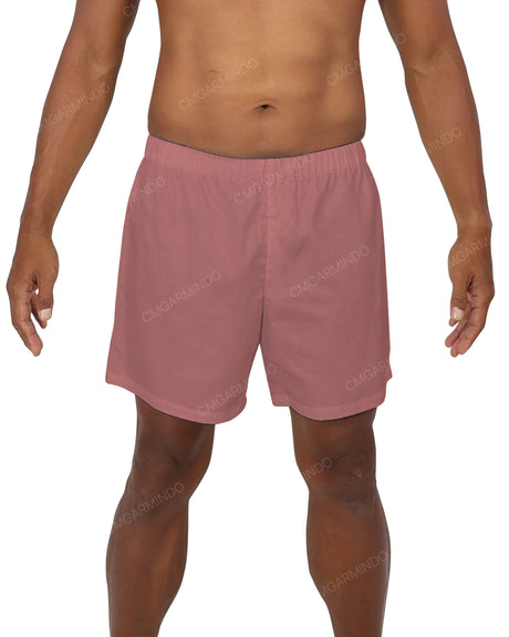 Elastic Waist Boxer Shorts