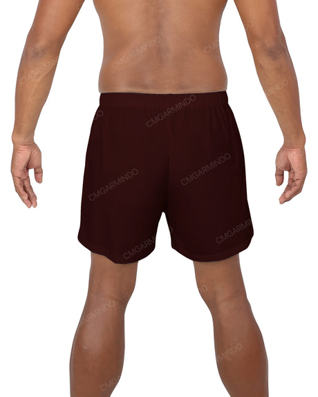 Elastic Waist Boxer Shorts