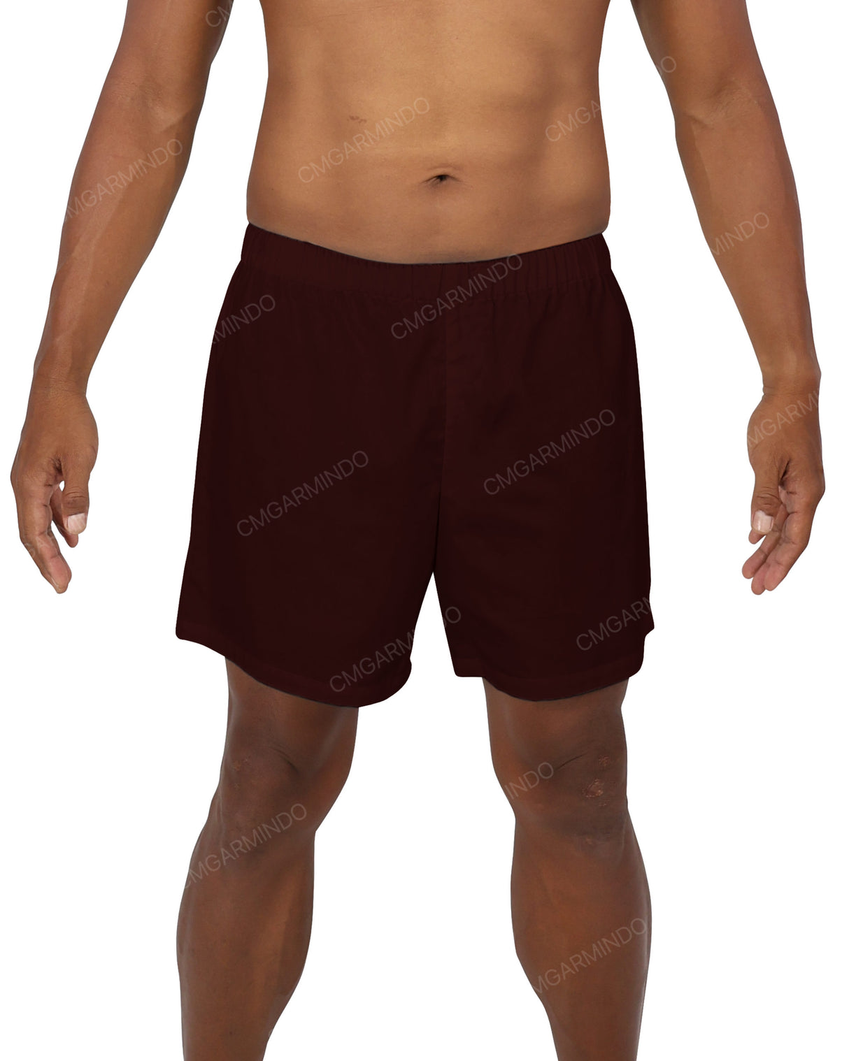 Elastic Waist Boxer Shorts
