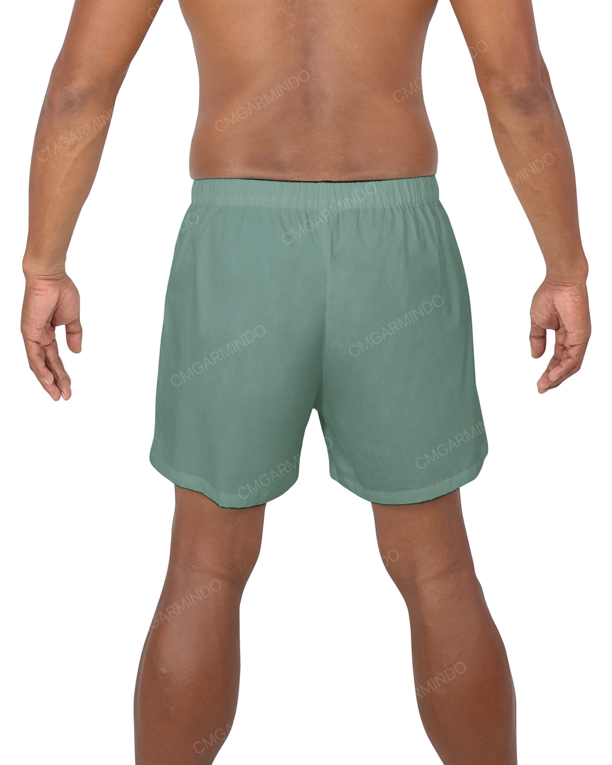 Elastic Waist Boxer Shorts