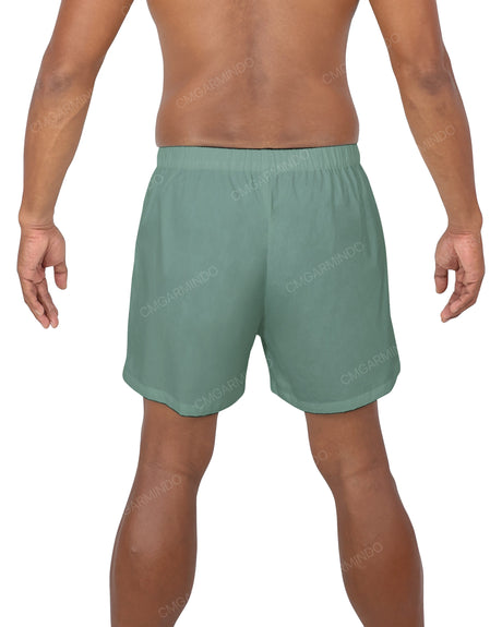 Elastic Waist Boxer Shorts