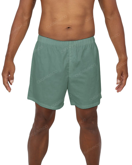 Elastic Waist Boxer Shorts