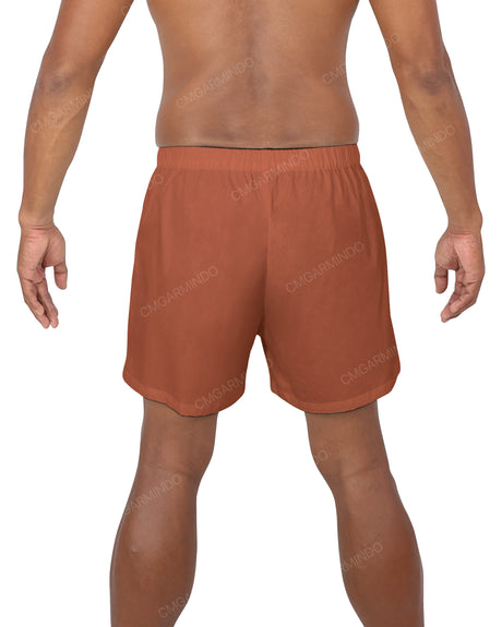 Elastic Waist Boxer Shorts