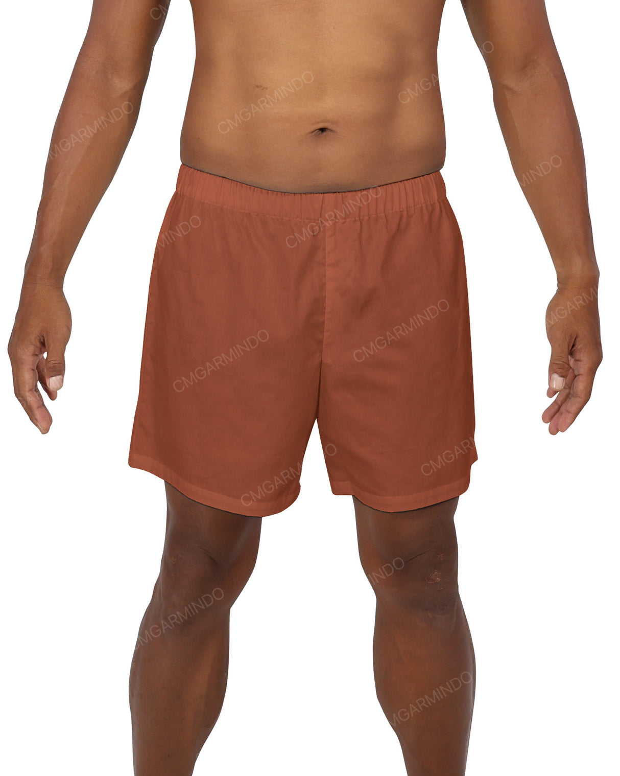 Elastic Waist Boxer Shorts