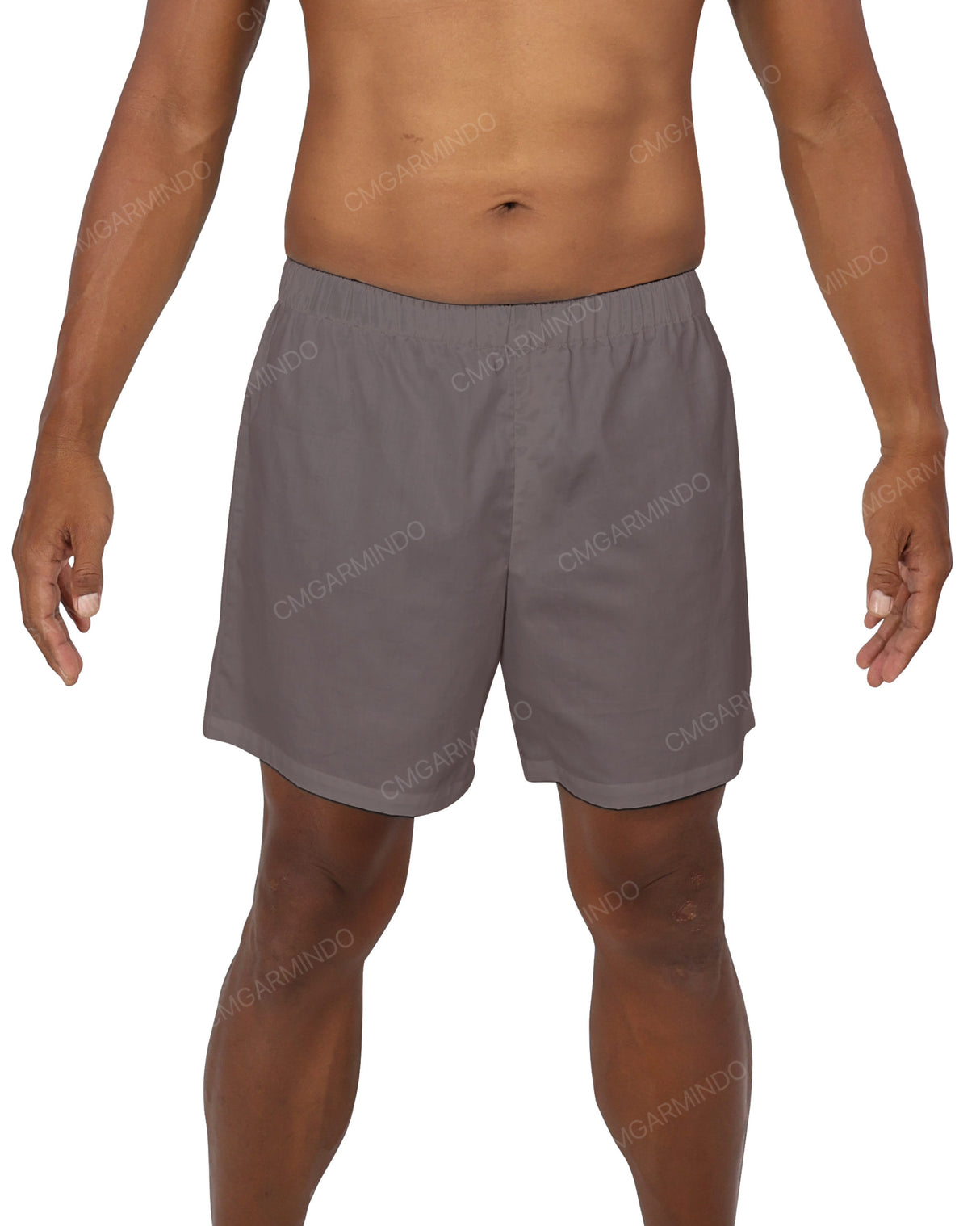 Elastic Waist Boxer Shorts