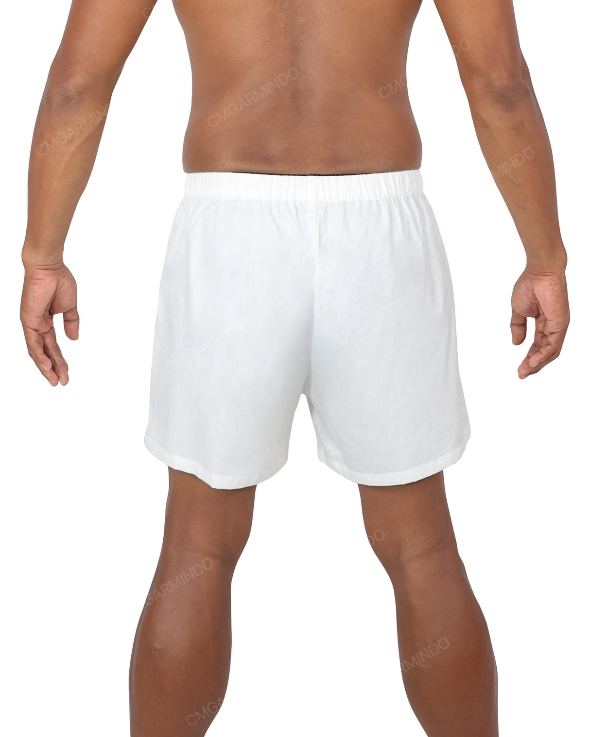 Elastic Waist Boxer Shorts