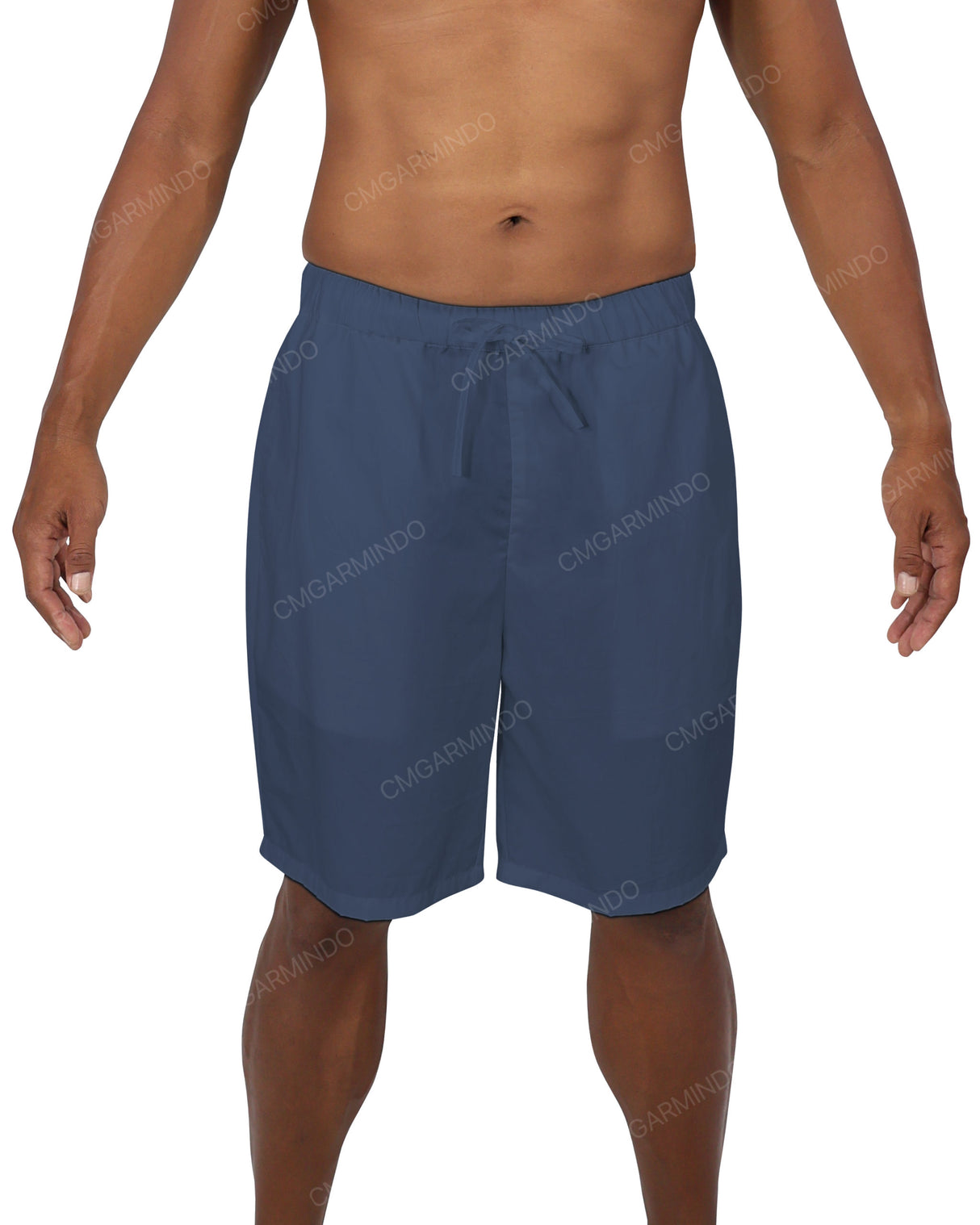 Elastic Waist Drawstring Shorts