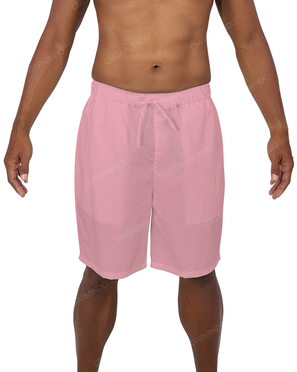 Elastic Waist Drawstring Shorts