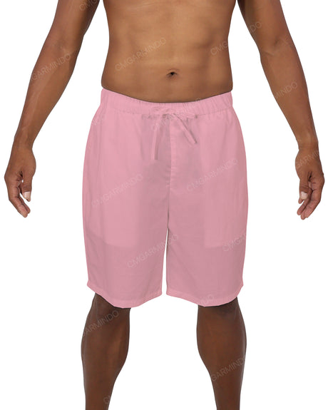 Elastic Waist Drawstring Shorts