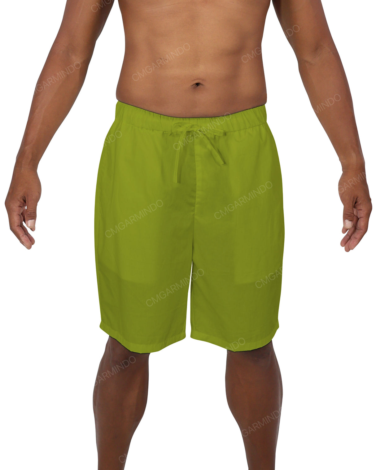 Elastic Waist Drawstring Shorts