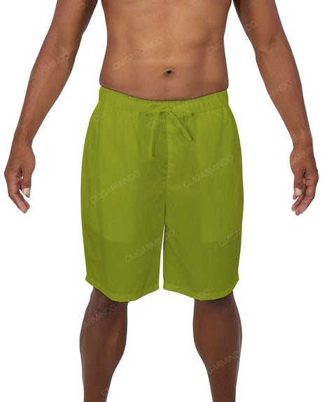 Elastic Waist Drawstring Shorts