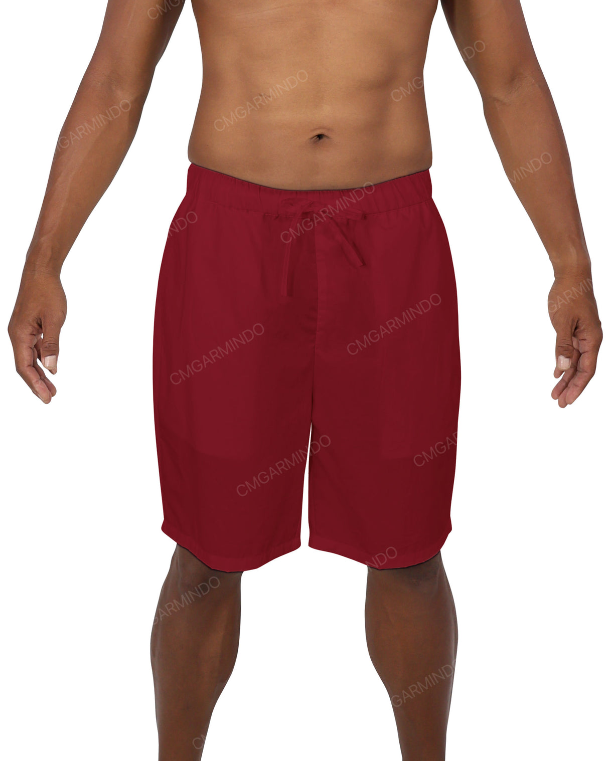 Elastic Waist Drawstring Shorts