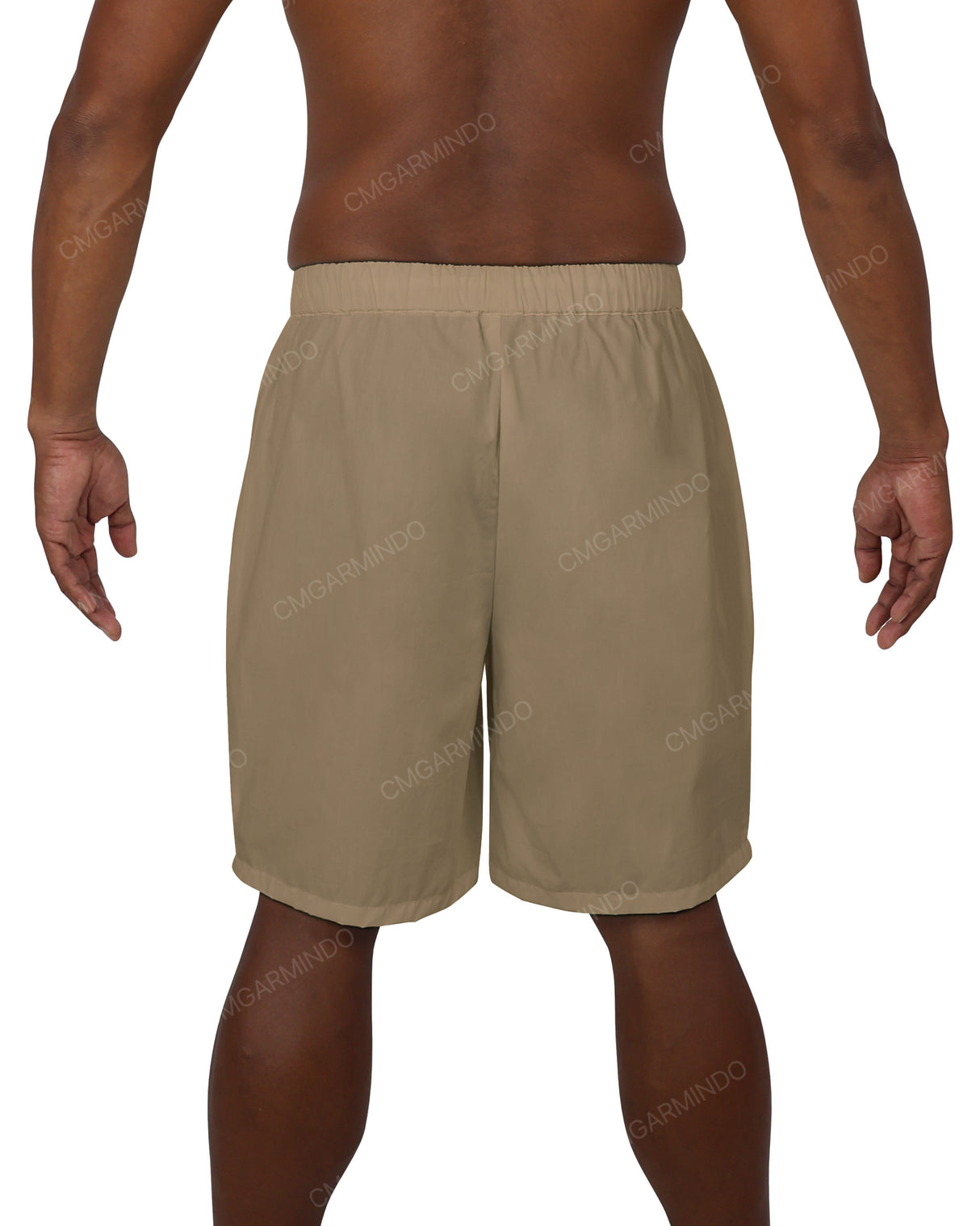 Elastic Waist Drawstring Shorts