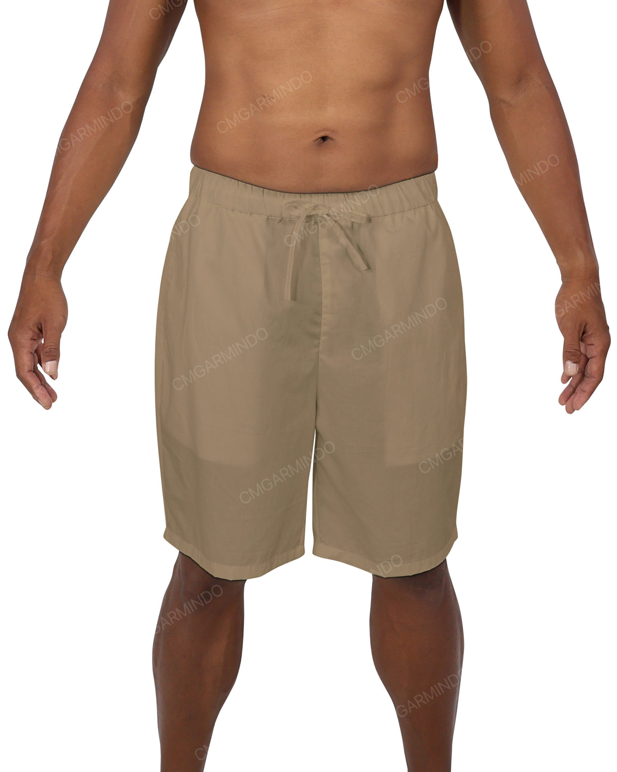 Elastic Waist Drawstring Shorts