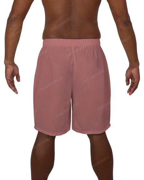 Elastic Waist Drawstring Shorts
