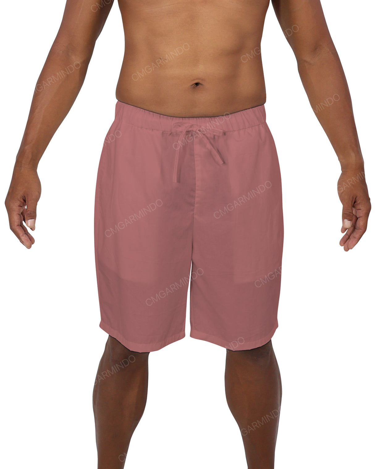 Elastic Waist Drawstring Shorts