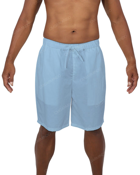 Elastic Waist Drawstring Shorts