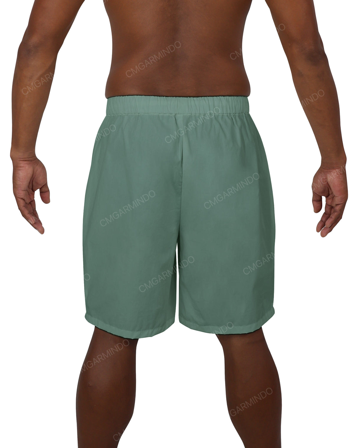 Elastic Waist Drawstring Shorts