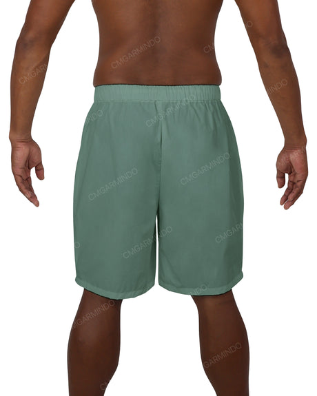 Elastic Waist Drawstring Shorts
