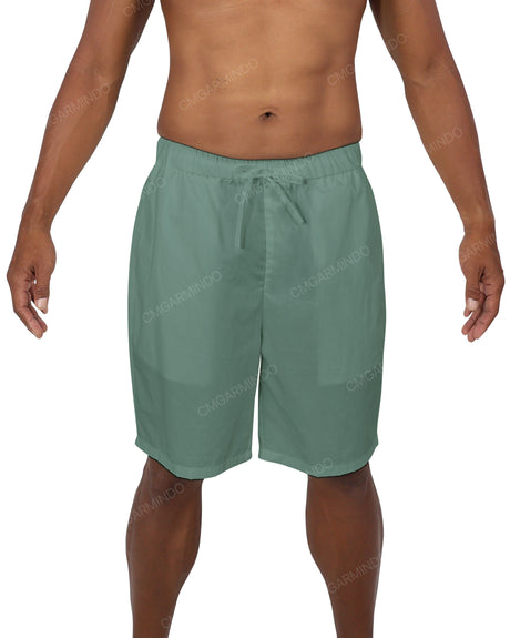 Elastic Waist Drawstring Shorts