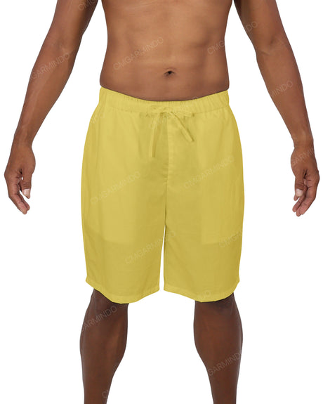 Elastic Waist Drawstring Shorts