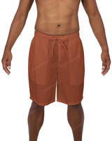 Elastic Waist Drawstring Shorts