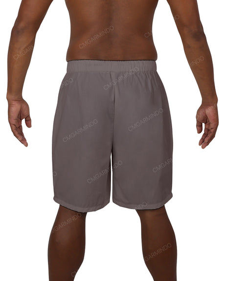 Elastic Waist Drawstring Shorts