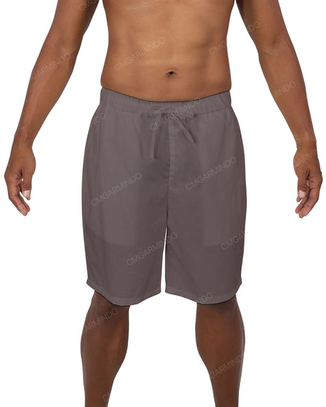 Elastic Waist Drawstring Shorts