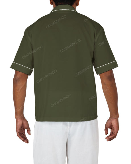 Relaxed Short Sleeve Pyjama Top