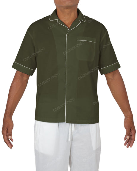 Relaxed Short Sleeve Pyjama Top