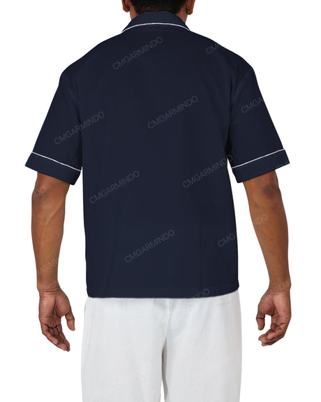 Relaxed Short Sleeve Pyjama Top