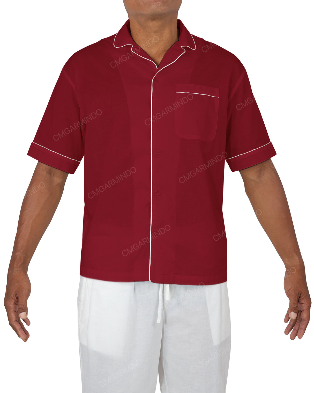 Relaxed Short Sleeve Pyjama Top