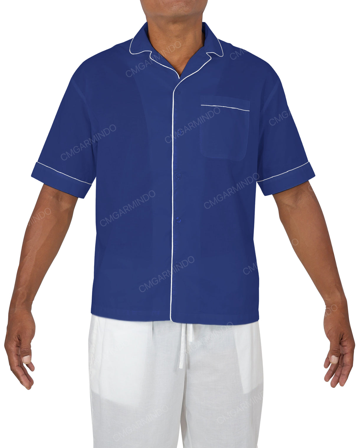 Relaxed Short Sleeve Pyjama Top