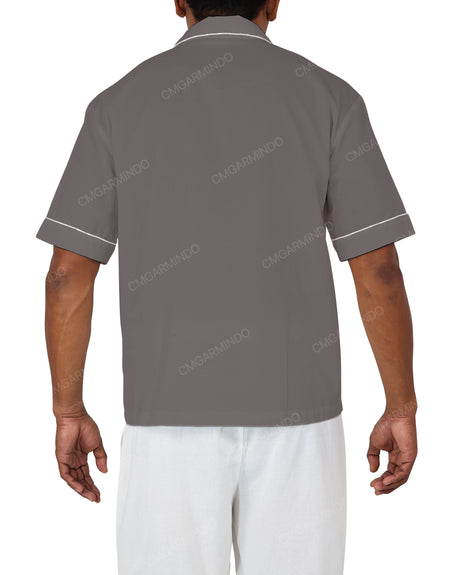 Relaxed Short Sleeve Pyjama Top
