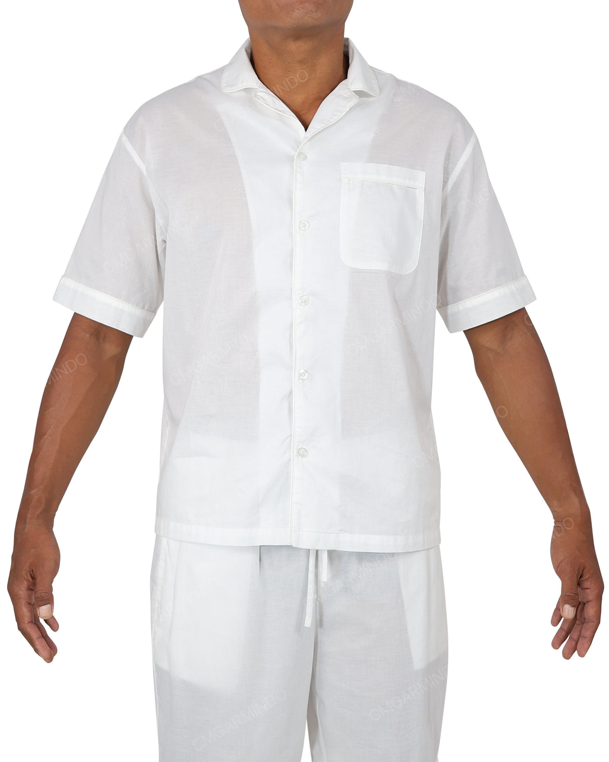 Relaxed Short Sleeve Pyjama Top