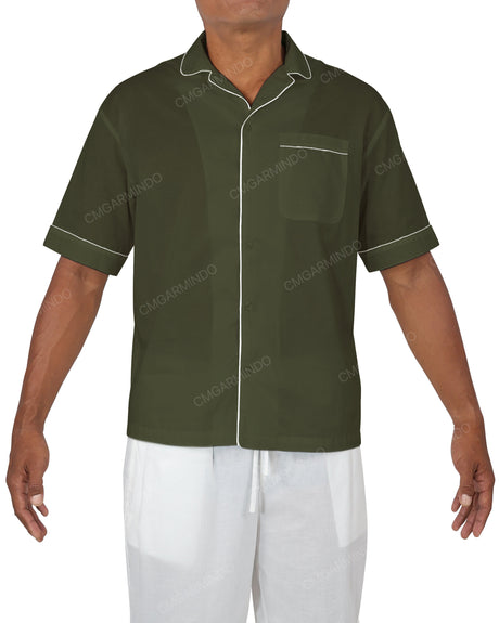 Relaxed Short Sleeve Pyjama Top