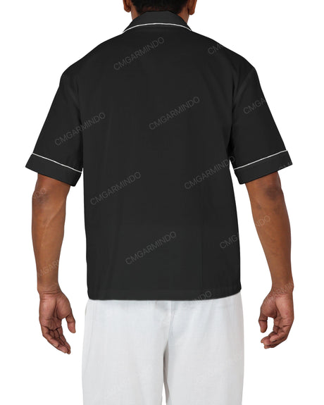 Relaxed Short Sleeve Pyjama Top