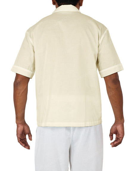 Relaxed Short Sleeve Pyjama Top