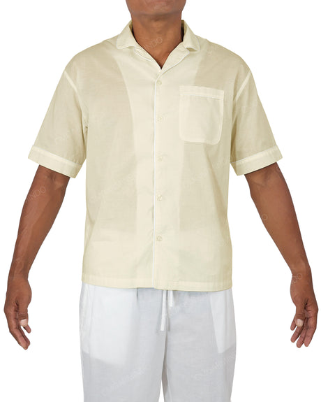Relaxed Short Sleeve Pyjama Top