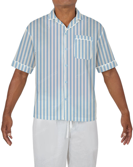 Relaxed Short Sleeve Pyjama Top