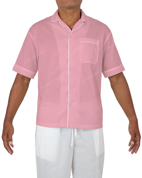 Relaxed Short Sleeve Pyjama Top