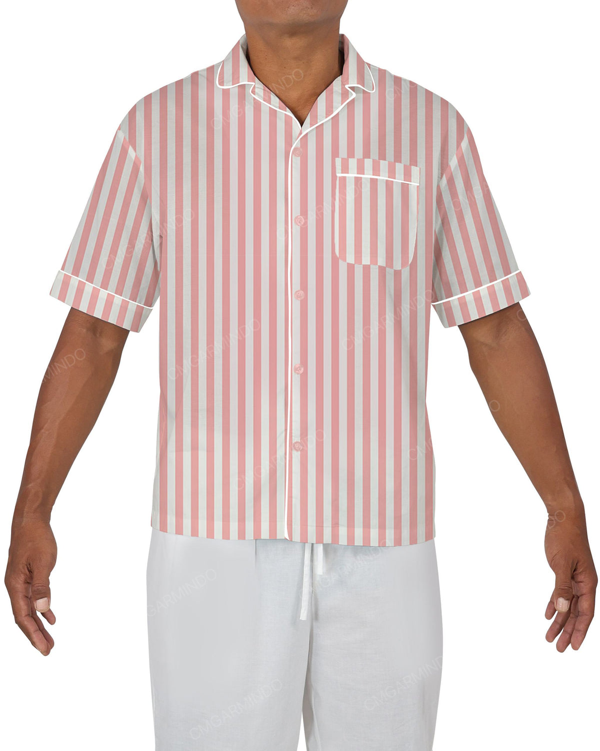 Relaxed Short Sleeve Pyjama Top