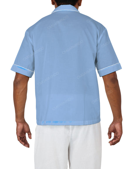 Relaxed Short Sleeve Pyjama Top