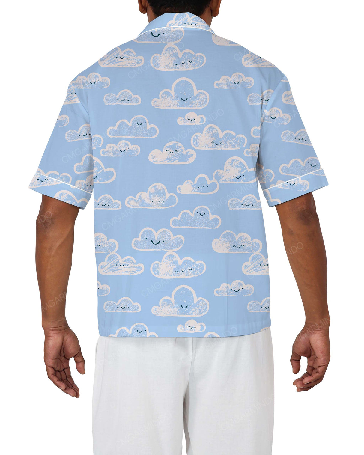 Relaxed Short Sleeve Pyjama Top