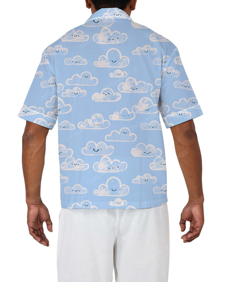 Relaxed Short Sleeve Pyjama Top