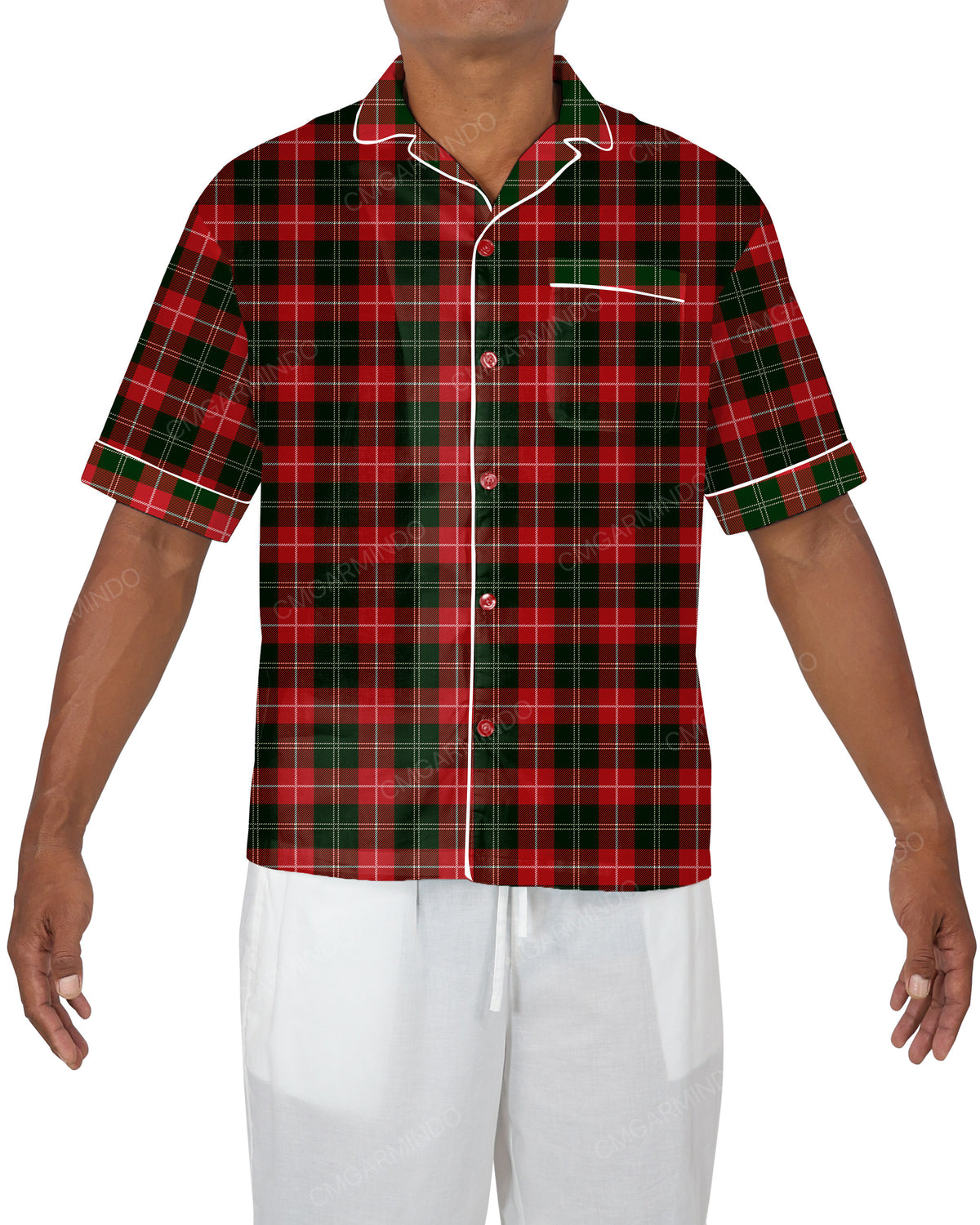Relaxed Short Sleeve Pyjama Top